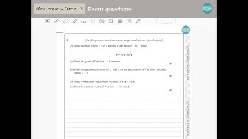 A level maths June 2022 Mechanics paper 32 Question 1 Edexcel