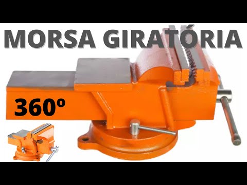 Vídeo: Torno Giratório: Giratório Articulado De Aço, Giratório Em Dois Planos, Giratório E Com Base Três Giratória