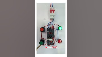 DOL (Direct On-line) Starter with green for ON and red for OFF indicators@CNCElectric1988
