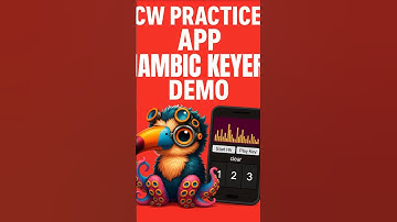 Your Phone Is Now an Iambic Keyer 🤯 | CW App Demo #morsecode #hamradio
