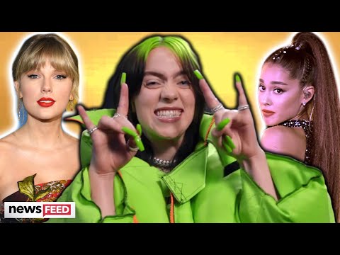 Billie Eilish BEATS Taylor Swift & Ariana Grande For Most Streamed Female Artist!