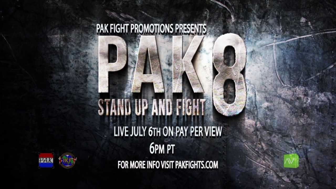 PAK 8 [LIVE] Promo - YouTube