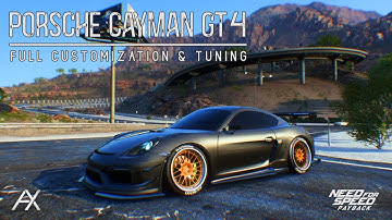 Porsche Cayman GT4  Full Customization & Tuning - NFS Payback