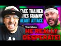 FAKE TRAINER Gives GRANNY HEART ATTACK (Dhar Mann) | Reaction!
