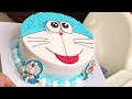 Cách làm bánh kem doremon đơn giản đẹp #3 - how make doremon birthday cake