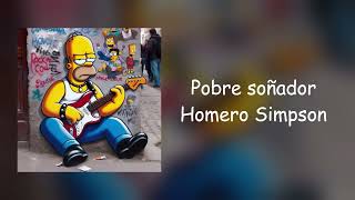 Pobre soñador - Homero Simpson (AI cover)