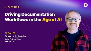 Driving Documentation Workflows in the Age of AI | Document360 Webinar