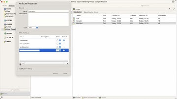 Part 25.  Setting up New Attributes Values, or pre identified Case Classification in NVivo 12 Mac