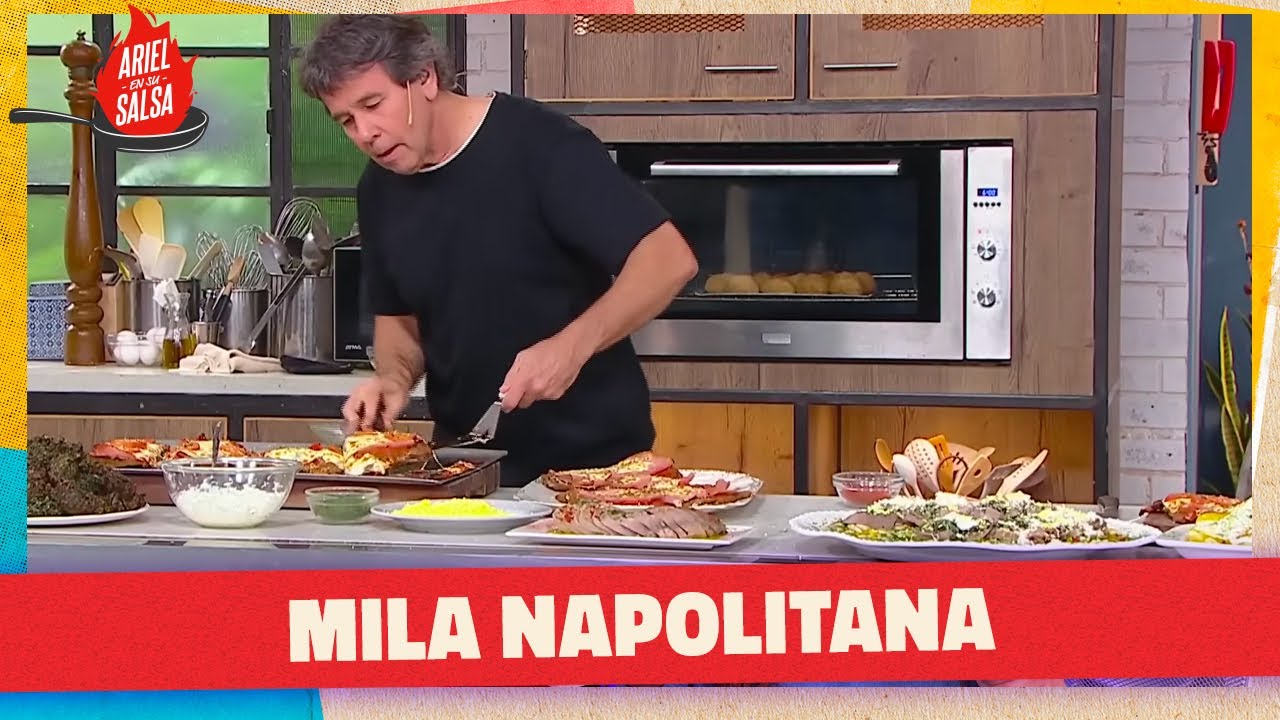 Buñuelos de Acelga - Milanesas Napolitana con Papas - Profiteroles con Helado | ARIEL EN SU SALSA