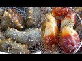 멍게, 해삼 손질 how to dress sea squirts, sea cucumbers @방포수산