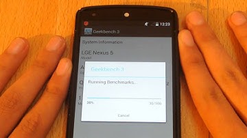 Nexus 5 Android 4.4.2 Geekbench 3 Benchmark