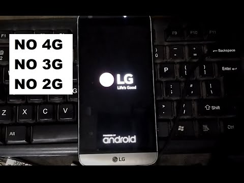 Handphone LG G5 Tidak Bisa Internetan / cara mengatasi jaringan seluler tidak tersedia