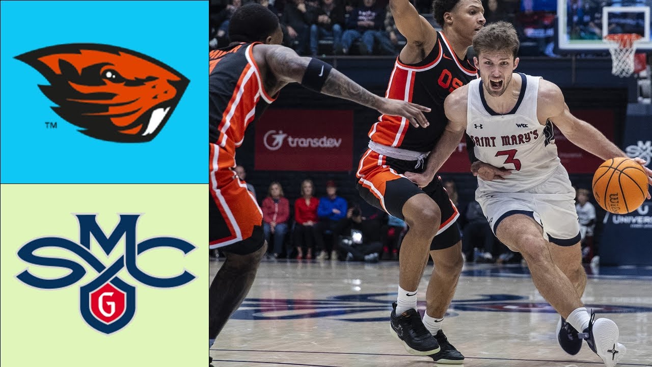 Oregon State Beavers vs Saint Mary's Gaels Full GAME HIGHLIGHTS | Men's College Basketball 2026