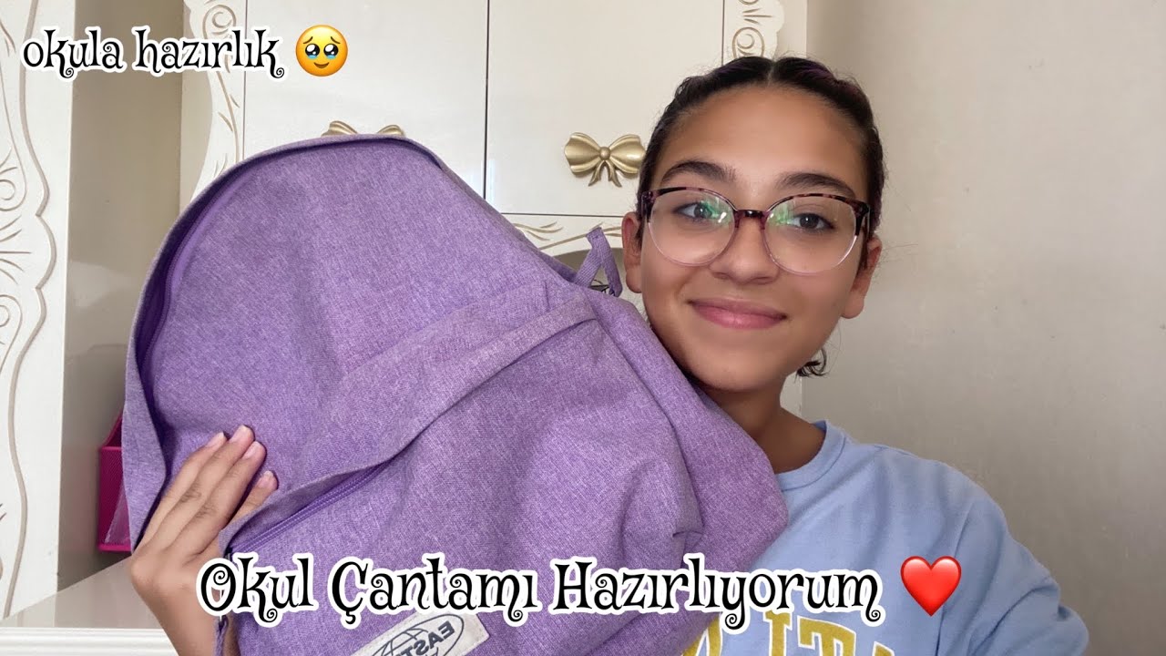 Okula Dönüş Okul Çantamı Hazırlıyorum | Liseye Hazırlık | İdil Duru Çınar