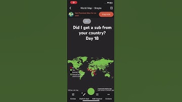 Did I get a sub from your country? day 18 #shorts #geography #mapping #countries #subscribers