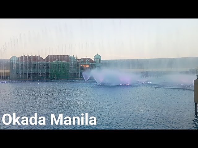 Okada Manila Walking and Fountain View
