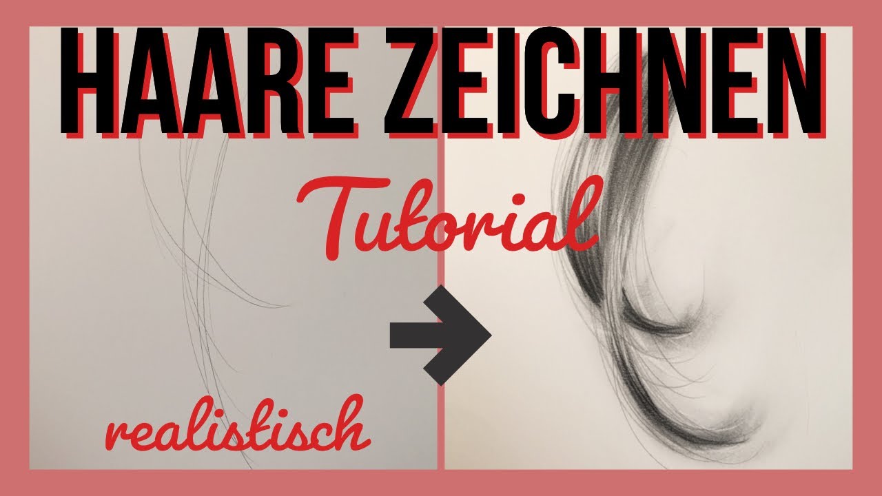 Realistisch HAARE zeichnen! - Tutorial | 🔴LIVE