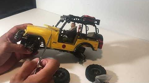 G.I. Joe custom RC Jeep 1/18