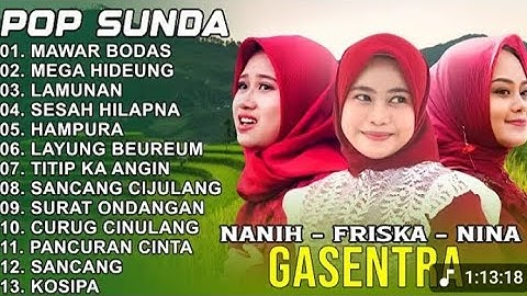 NANIH,NINA,FRISKA GASENTRA TERBARU 2025 🎶MAWAR BODAS,LAMUNAN FULL ALBUM LAGU SUNDA TRENDING 