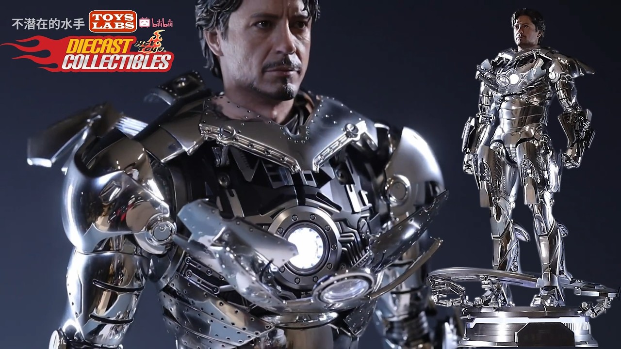 Coolest Armor! 爆甲超级帅的钢铁侠HT钢铁侠MK2合金2.0 - Hot Toys