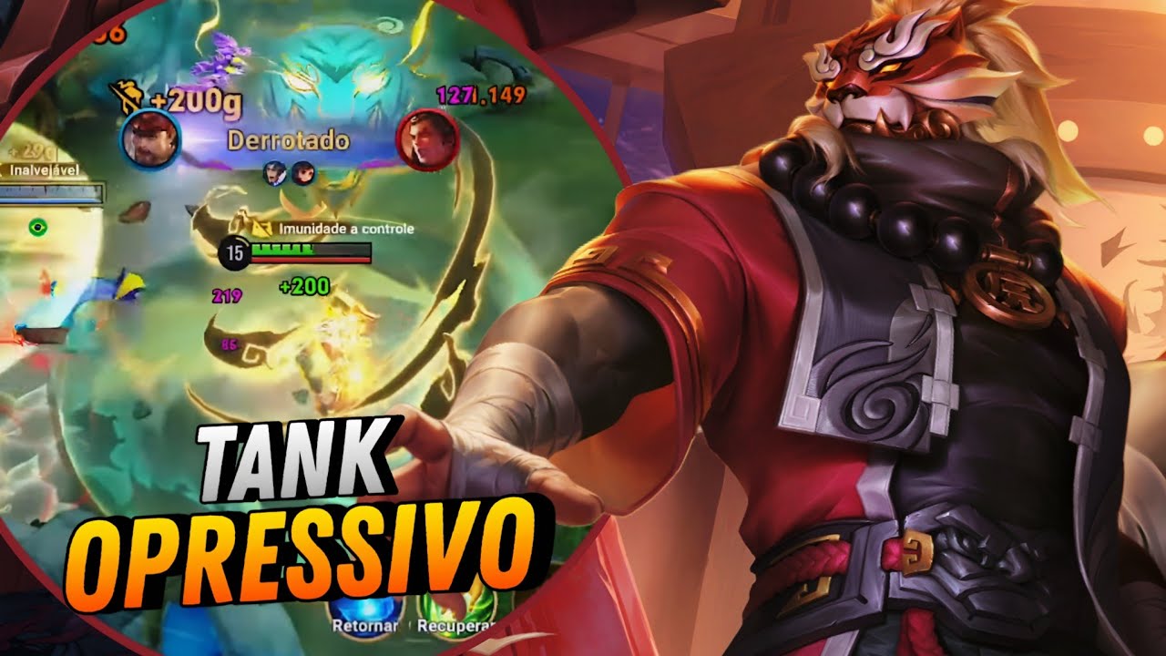 COMO O LIAM PO CONSEGUE CAUSAR TANTO DANO SENDO TANK - HONOR OF KINGS