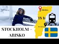 18h Arctic Circle Tain trip Stockholm - Abisko | SJ sleeper train |