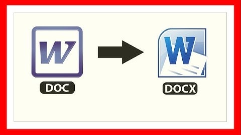 How to Convert Docx to Doc