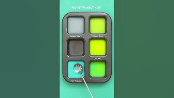 Title – Mixing Three Vibrant Colors in a Minimal Palette