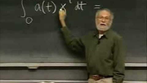 (2:2) Where the Laplace Transform comes from (Arthur Mattuck, MIT)