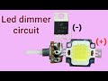 High power led dimmer circuit