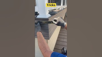HOW to MATCH corner TREX! #shorts #shortsvideo #instructor #instruction #construction #deck #howto