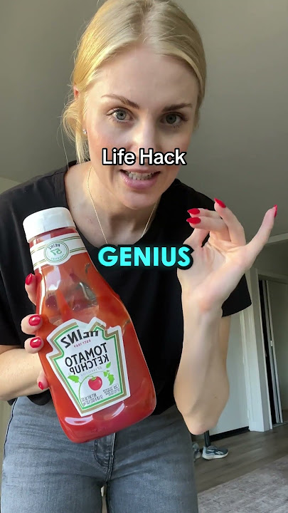 The Best Ketchup Life Hack 🤩