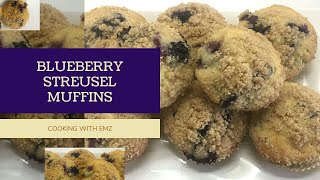 BLUEBERRY STREUSEL MUFFINS/HOW TO MAKE BLUEBERRY MUFFINS screenshot 5