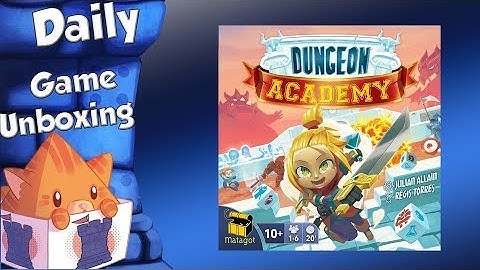 Daily Game Unboxing - Dungeon Academy