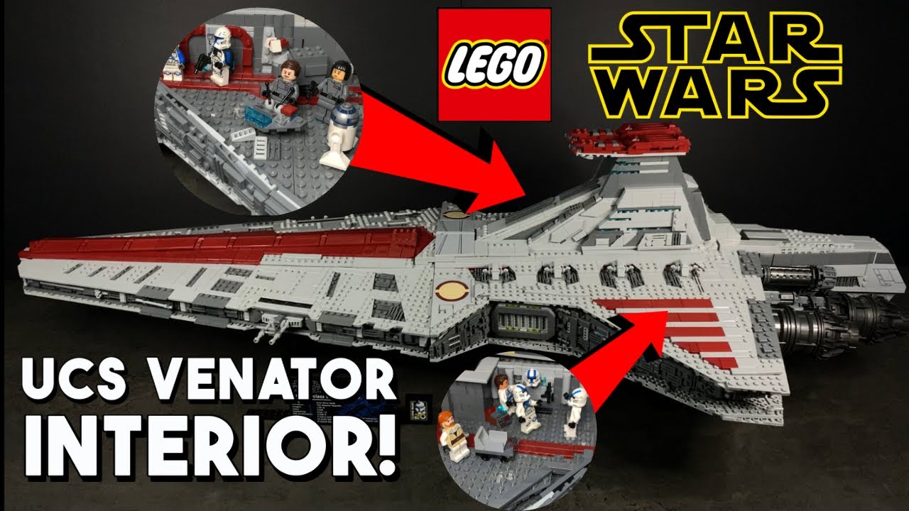 I Built An INTERIOR For The LEGO STAR WARS UCS VENATOR! (Minifg