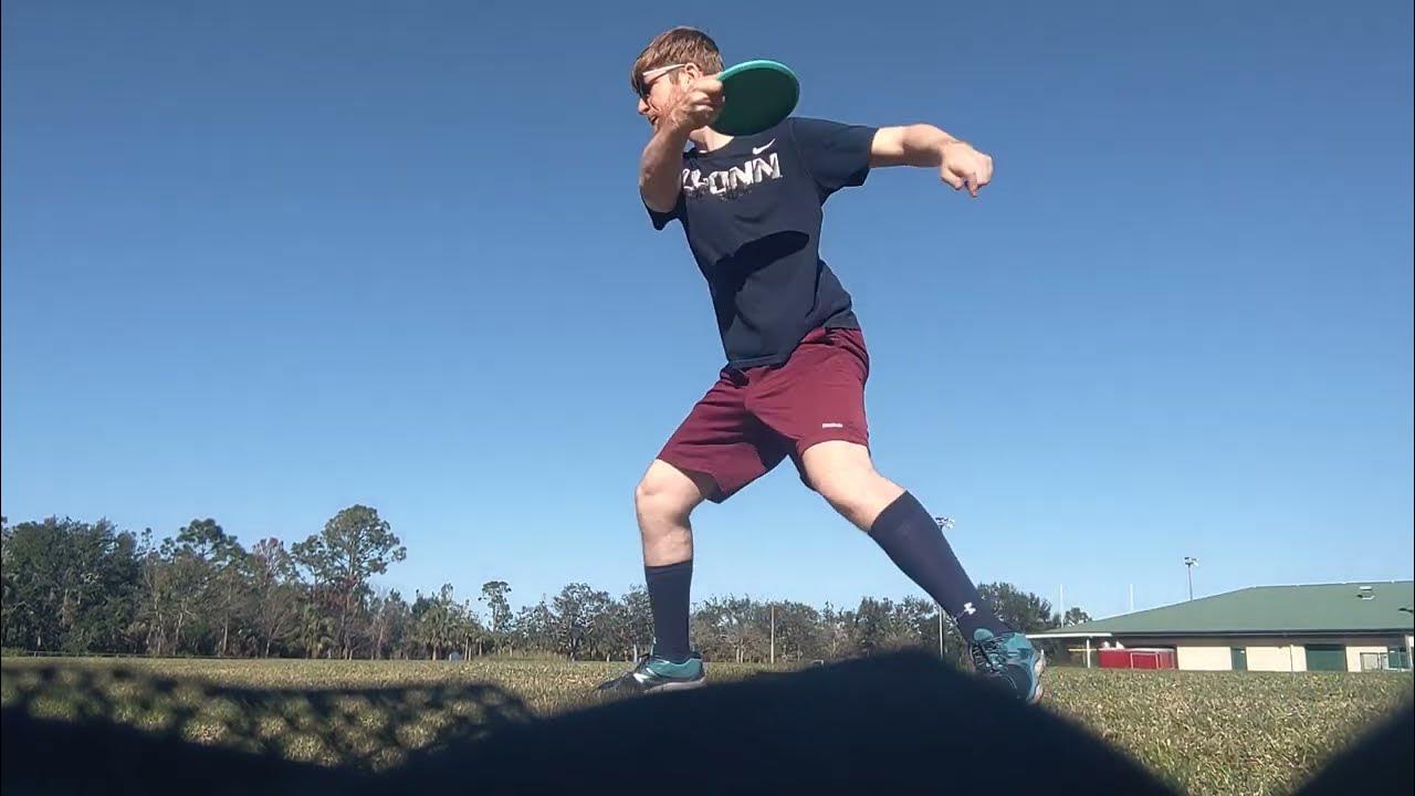 Disc Golf Backhand Field Work 1823 YouTube