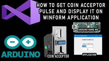 How to get Coin Acceptor Pulse & Display it on WinForm Application.