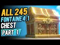 All 245 Fontaine Chest Location  (Part 1) | Genshin Impact 4.1