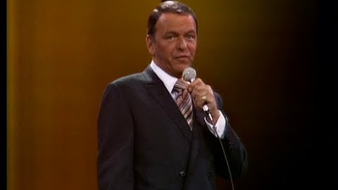 Please,be kind - Frank Sinatra Live Tv