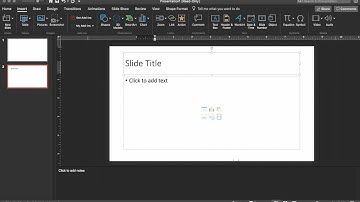 How to Add Notes in PowerPoint for Mac