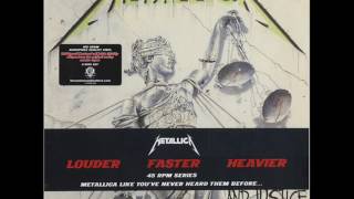 Nothing Else Matters On Black Album Ride The Lightning And and Justice For All