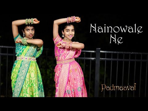 Nainowale Ne | Padmaavat | Dance cover | Nainika & Thanaya