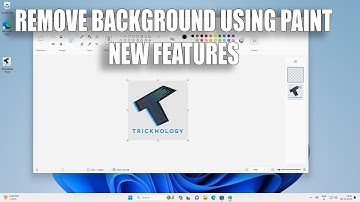 How To Remove Background From image Using New Paint App in Windows 11