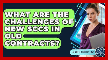 What Are The Challenges Of New SCCs In Old Contracts? - AI and Technology Law