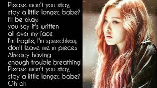 Rose - Stay a little longer (Lyric/Lirik lagu) from album Rosie @Lumel-17