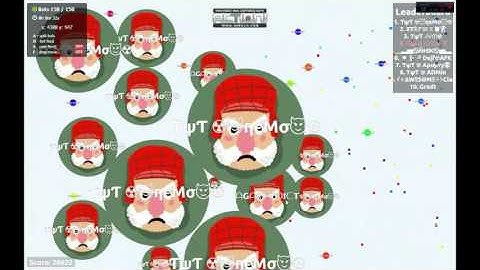 AGAR.IO 150 BOTS GAME PLAY INSANE 30K MASS (BAGAR.IO)