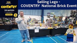 Selling Lego Investment at Coventry National Brick Event Convention 14th April Festival