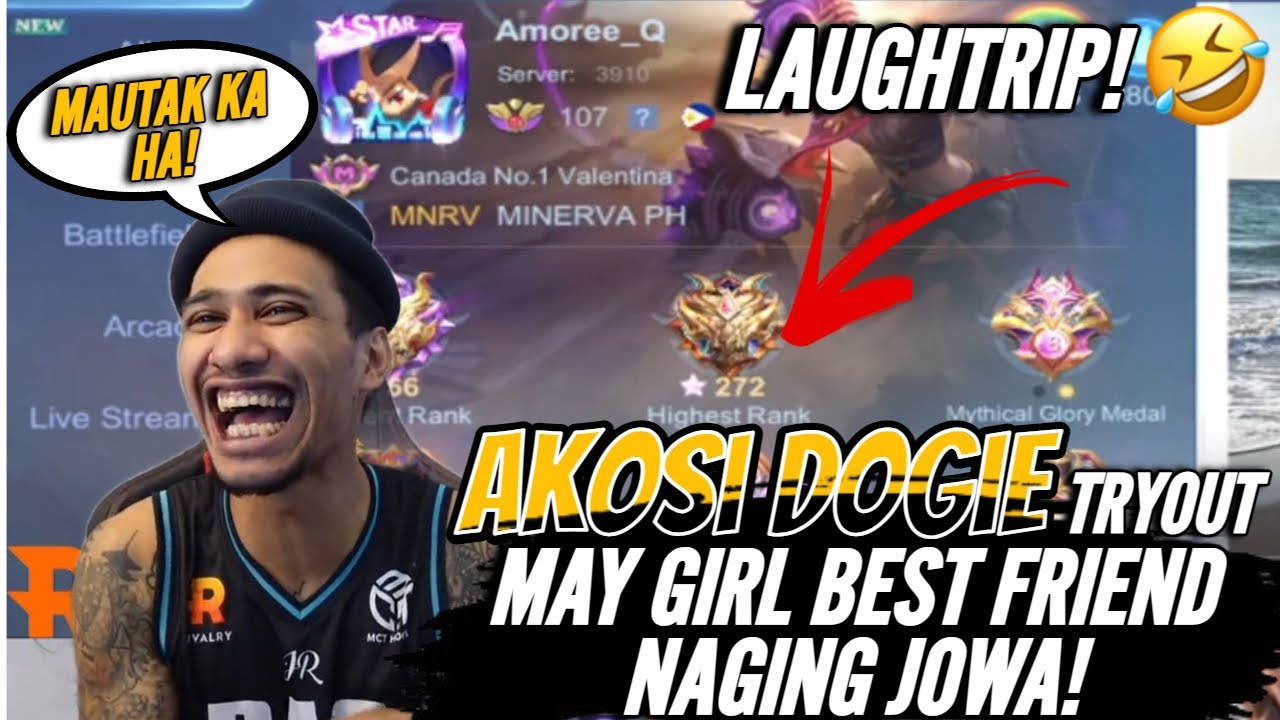 AKOSI DOGIE TRYOUT MAY GIRL BESTFRIEND NAGING JOWA! KA TEAM NI HOSHEA? DOGIE TUWANG TUWA! LAUGHTRIP!