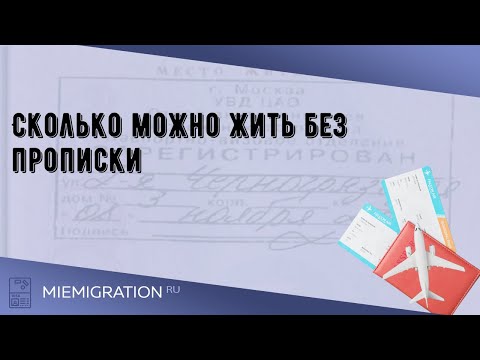 Сколько можно жить без прописки