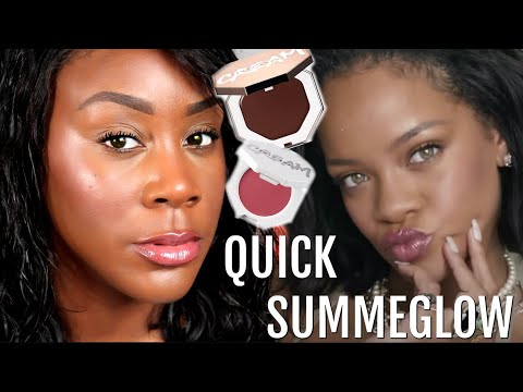 RIHANNA'S SUMMER FENTY FACE MAKEUP TUTORIAL